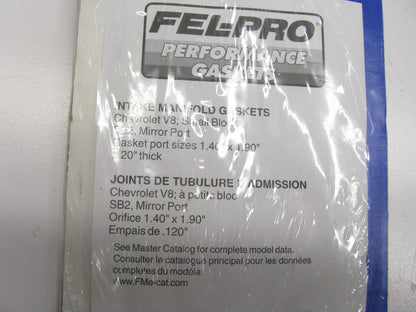 Fel-pro Performance 1237-5 Intake Gasket Set Small Block Chevy SB2 Mirror Port