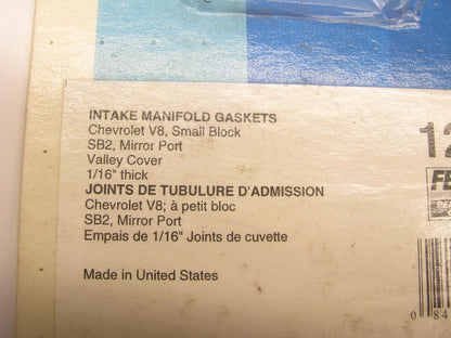 Fel-Pro Performance 1242 Valley Cover Gasket Set, Chevrolet SB2 Mirror Port V8