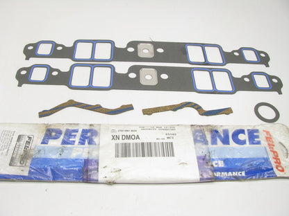 Fel-Pro 1256 SBC Intake Manifold Gasket Set 1.99'' X 1.23'' Stock Port .060'' Thick