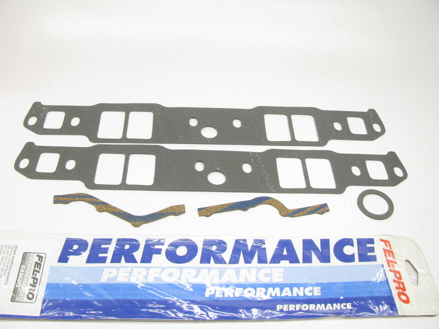 Fel-pro 1263 Performance Intake Gasket Set Chevy V8 Small Block 1.31'' X 2.02''