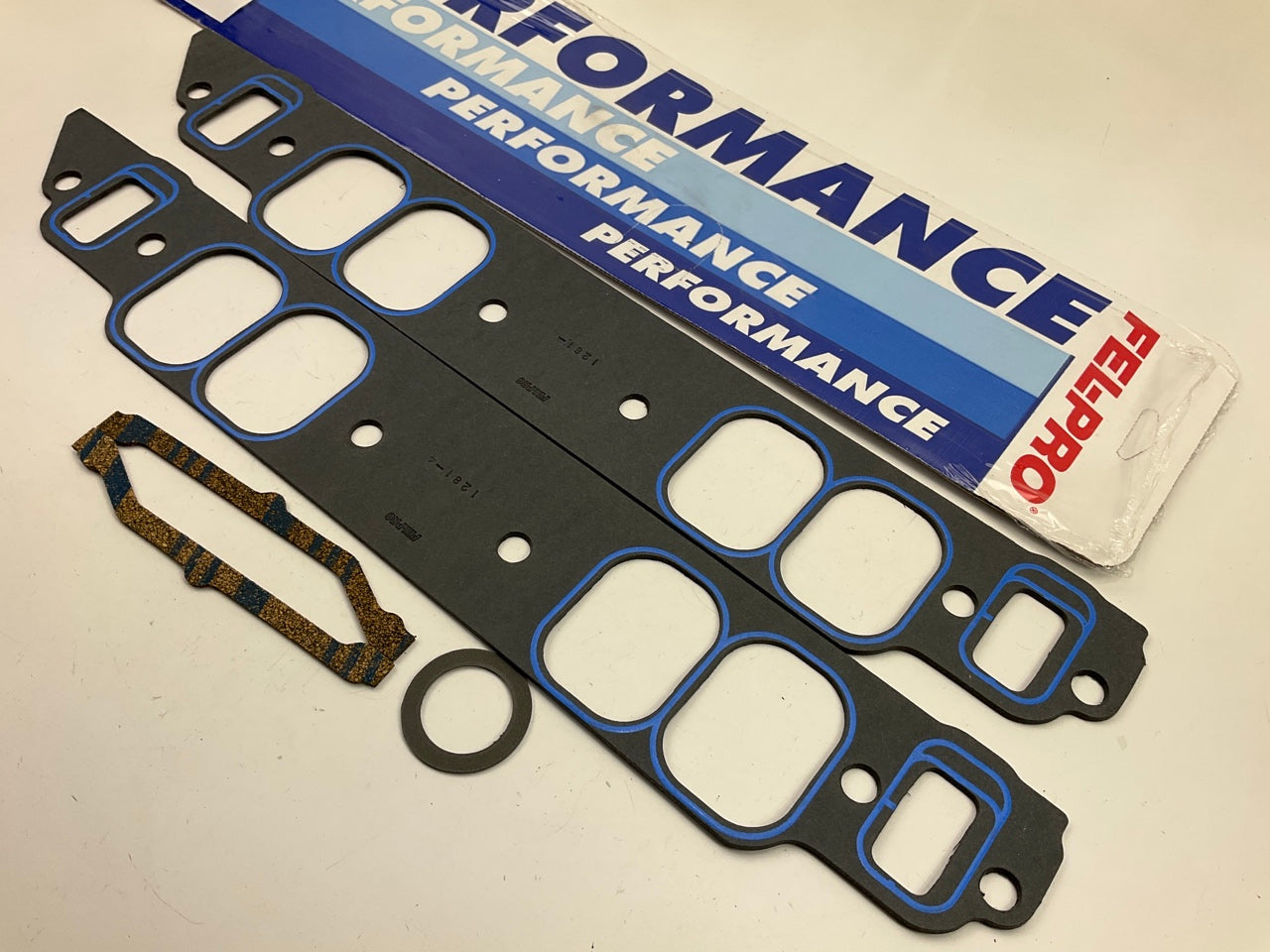 Fel-Pro 1281-4 Intake Manifold Gasket Set For Chevrolet BBC Brodix 1.94x2.59''