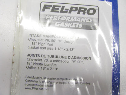 Fel-Pro 1292 Intake Manifold Gasket Set - Chevrolet 4.3L-V6 High Port 1.18x2.13''