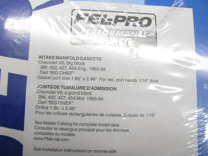 Fel-Pro Performance 1298 Intake Gasket For Dart Big Chief, BBC 396,402,427,454