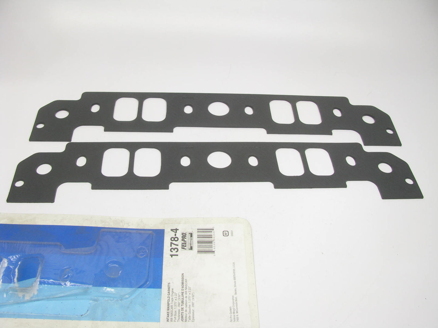 Fel-pro  1378-4 Intake Gasket CHP Perf. V8 318 5.2L 360 5.9L ; W8 NASCAR Truck