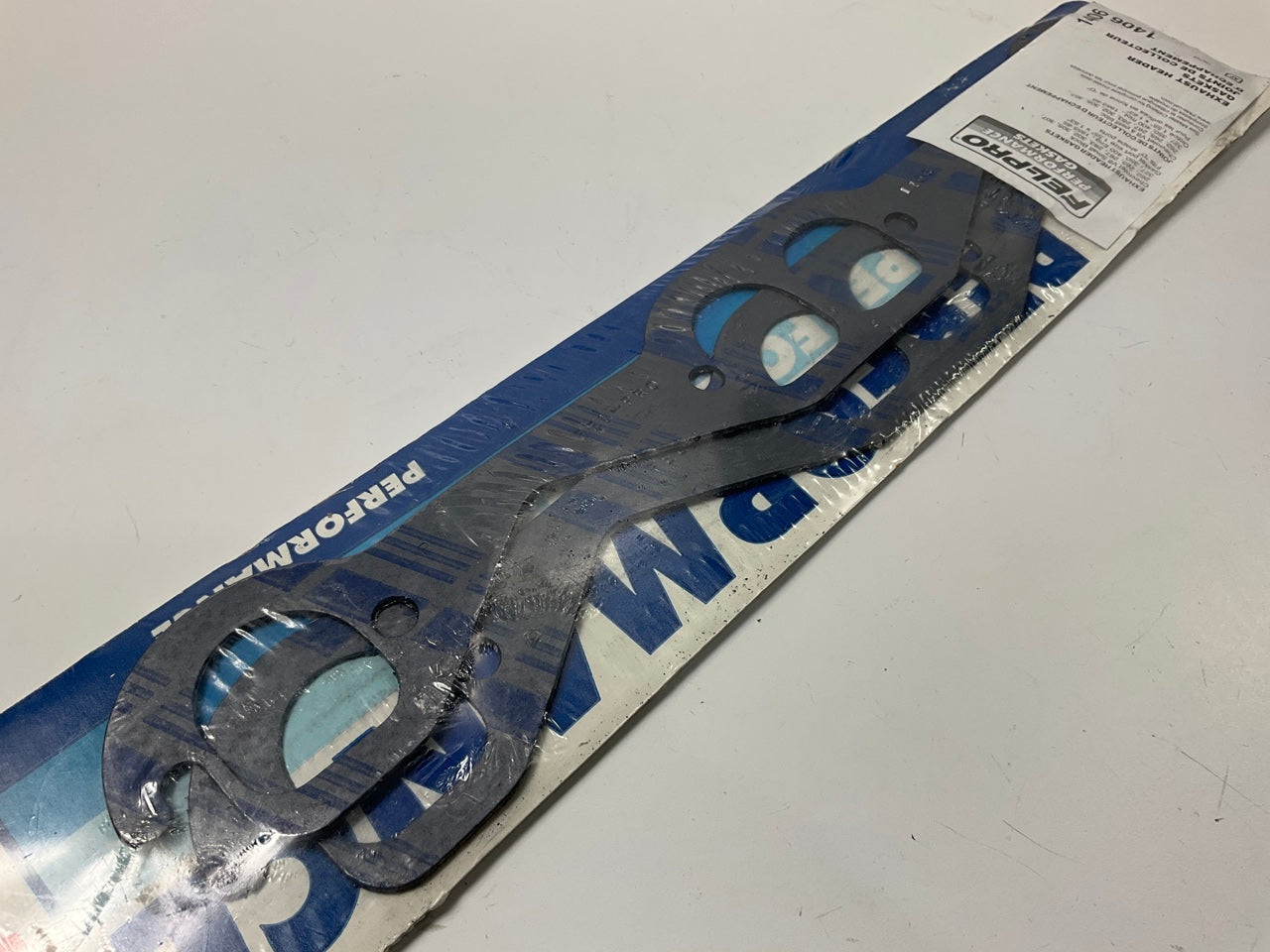 Fel-pro 1406 Exhaust Manifold Gasket Set 55-85 Chevy V8 Small Block 1.53''X1.63''