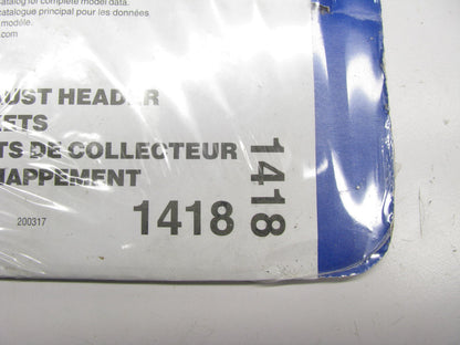 Fel-pro Performance 1418 Exhaust Gasket Set For Hemi Rectangular  Port