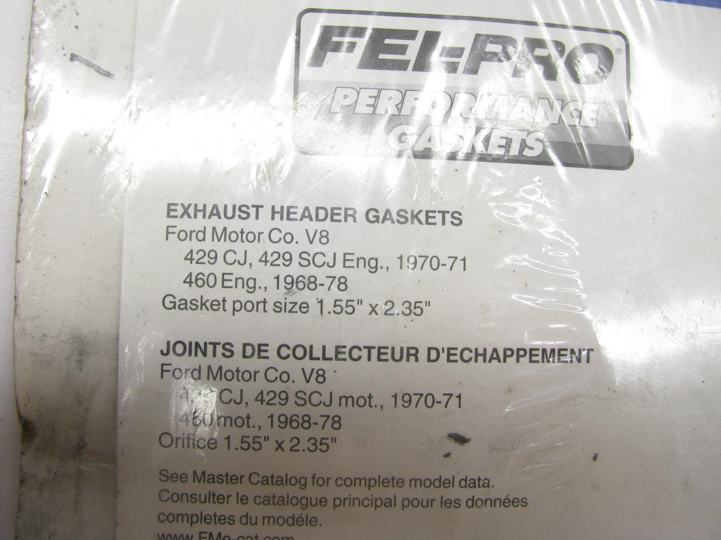 Fel-Pro Performance 1419 Exhaust Header Gasket Set - 1968-1987 Big Block Ford