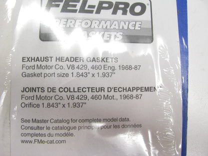 Fel-pro Performance 1422 Header Exhaust Gasket Set  Ford V8 429 460