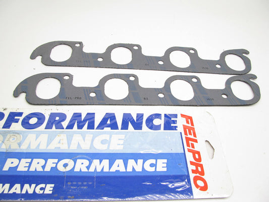 Fel-pro 1430 Exhaust Header Gaskets For Ford 351C 351M 400 1.56''x1.98'' Port