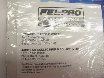 Fel-pro Performance 1447 Exhaust Gasket Set 1967-1987 Ford 300 4.9L I6