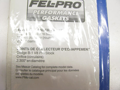 Fel-pro Performance 1492 Exhaust Gasket For Chrysler  Pro Stock V8 500, B1/TS