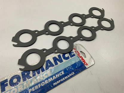 Fel-pro 1495 Exhaust Header Gaskets Big Block Chevy Pro Stock 1.920'' Round Port