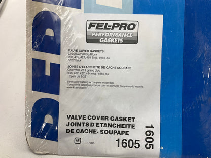 Fel-Pro 1605 Performance Valve Cover Gasket Set 0.156'' - BBC Big Block Chevy V8