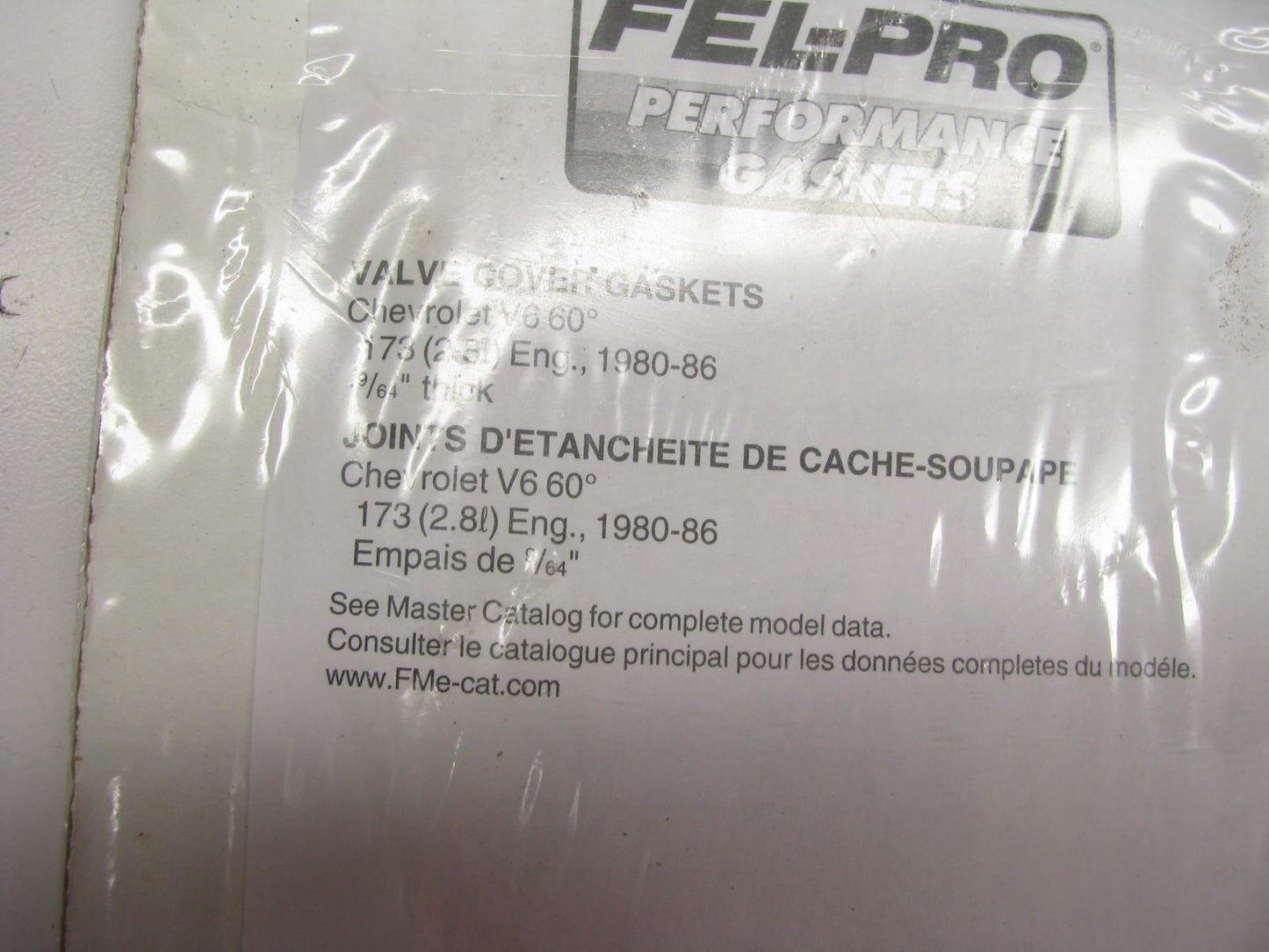 Fel-pro Performance 1624 Valve Cover Gasket Set For 1980-1989 GM 2.8L V6