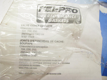 Fel-pro 1640 Performance Valve Cover Gasket 1962-84 Chevy L6 194 230 250 292