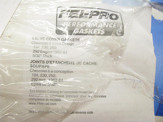 Fel-pro 1640 Performance Valve Cover Gasket 1962-84 Chevy L6 194 230 250 292