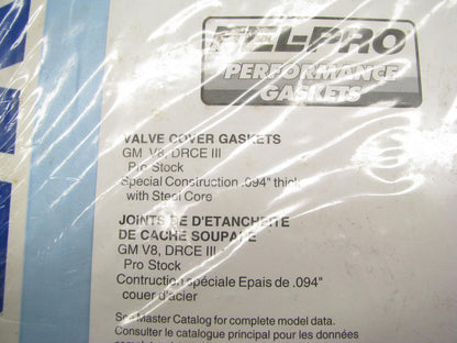 Fel-pro 1652 Valve Cover Gaskets - Chevy V8 DRCE III Pro Stock .094'' Thick