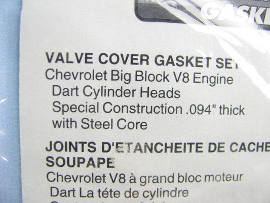 Fel-Pro 1664-1 Valve Cover Gasket Set - Chevrolet BBC Dart Big Chief .094'' Thick