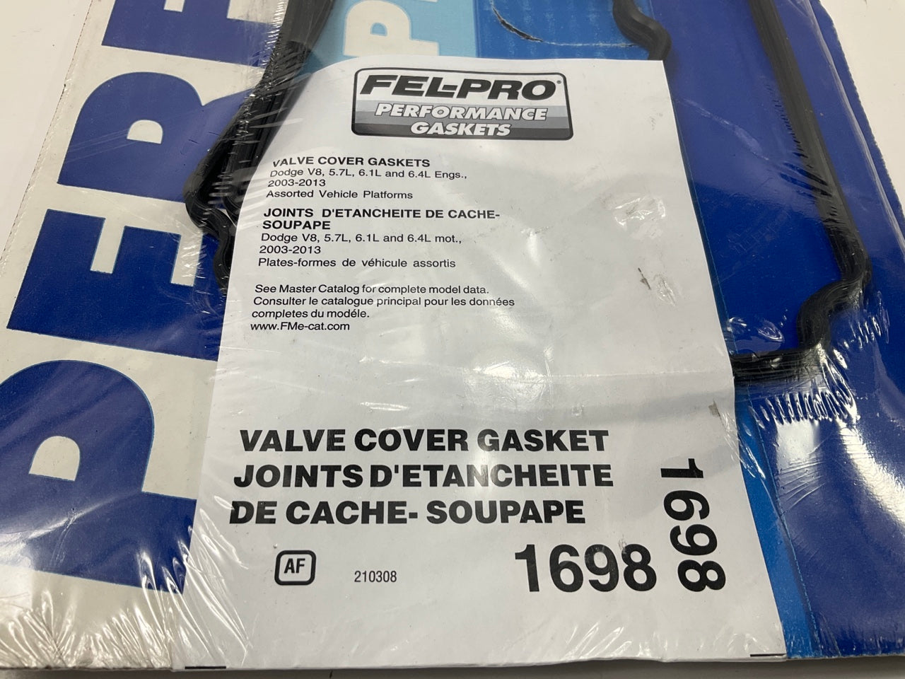 Fel-pro 1698 Performance Valve Cover Gasket Set For 2003-13 Dodge 5.7L 6.1L 6.4L