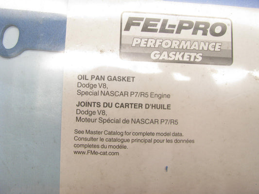 Fel-pro 1840 Engine Oil Pan Gasket For Dodge V8 NASCAR P5, P7/R5, P8/R6, W7, W8