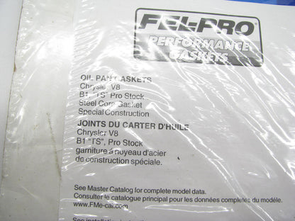 Fel-pro 1895 Engine Oil Pan Gasket For 67-78 Chrysler 440 426 V8 B1 TS Pro Stock