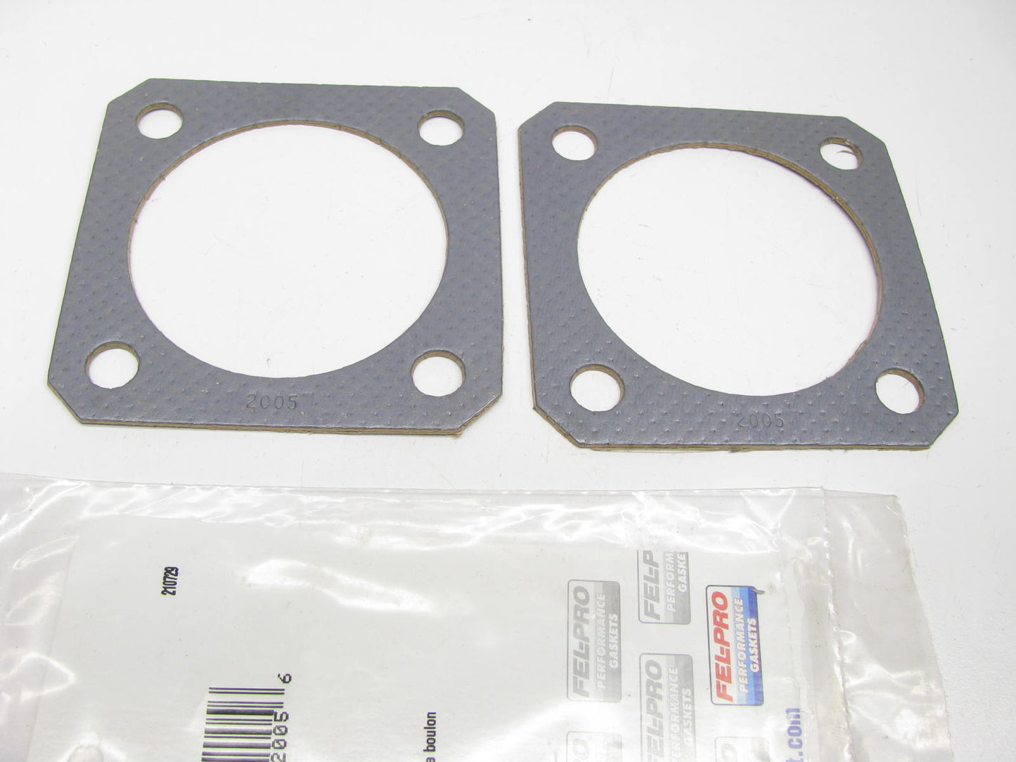 Fel-pro Performance 2005 Exhaust Collector Gaskets Square, Steel Core 3'' Dia