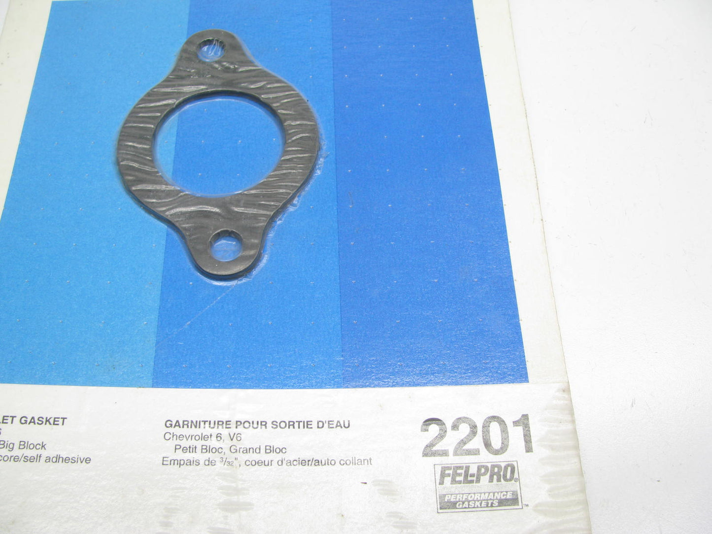 Fel-pro 2201 Performance Water Outlet Gasket Chevy Pontiac CBB CSB L6 V6 V8