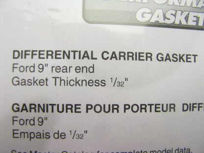 Fel-Pro 2301 REAR Axle Differential Gasket 1975-1987 Ford 9'' Rear