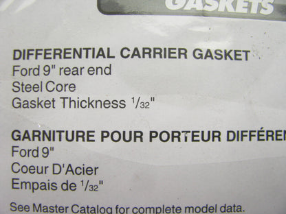 Fel-pro Performance 2302 Differential Cover Gasket, Steel Core Laminate, Ford 9''
