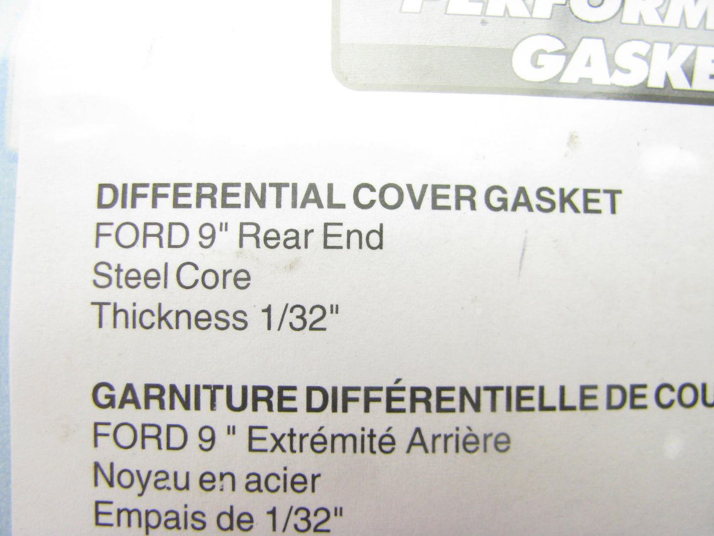 Fel-pro Performance 2308 Differential Cover Gasket, Ford 9 In., Steel Core,