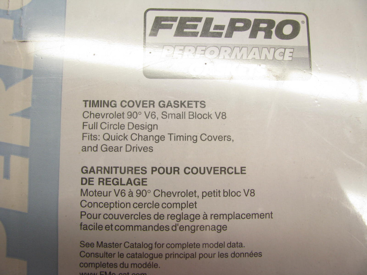 Fel-pro Full-circle Timing Cover Gasket - Small Block Chevy SBC 305 327 350 400