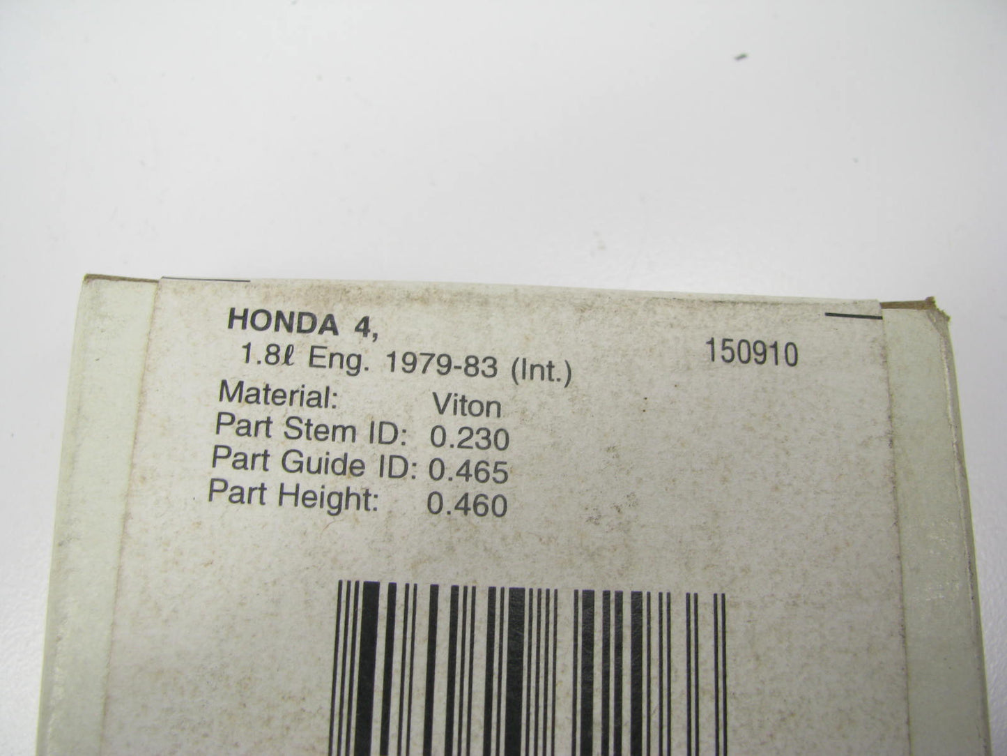 (50) Fel-Pro 2538 Valve Stem Oil Seal - 7mm Stem, 0.465'' ID, 0.545'' OD, 0.460'' H