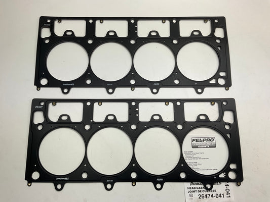 (2) Fel-Pro 26474-041 PERFORMANCE MLS Head Gasket Chevy LS Engines 4.270'' BORE