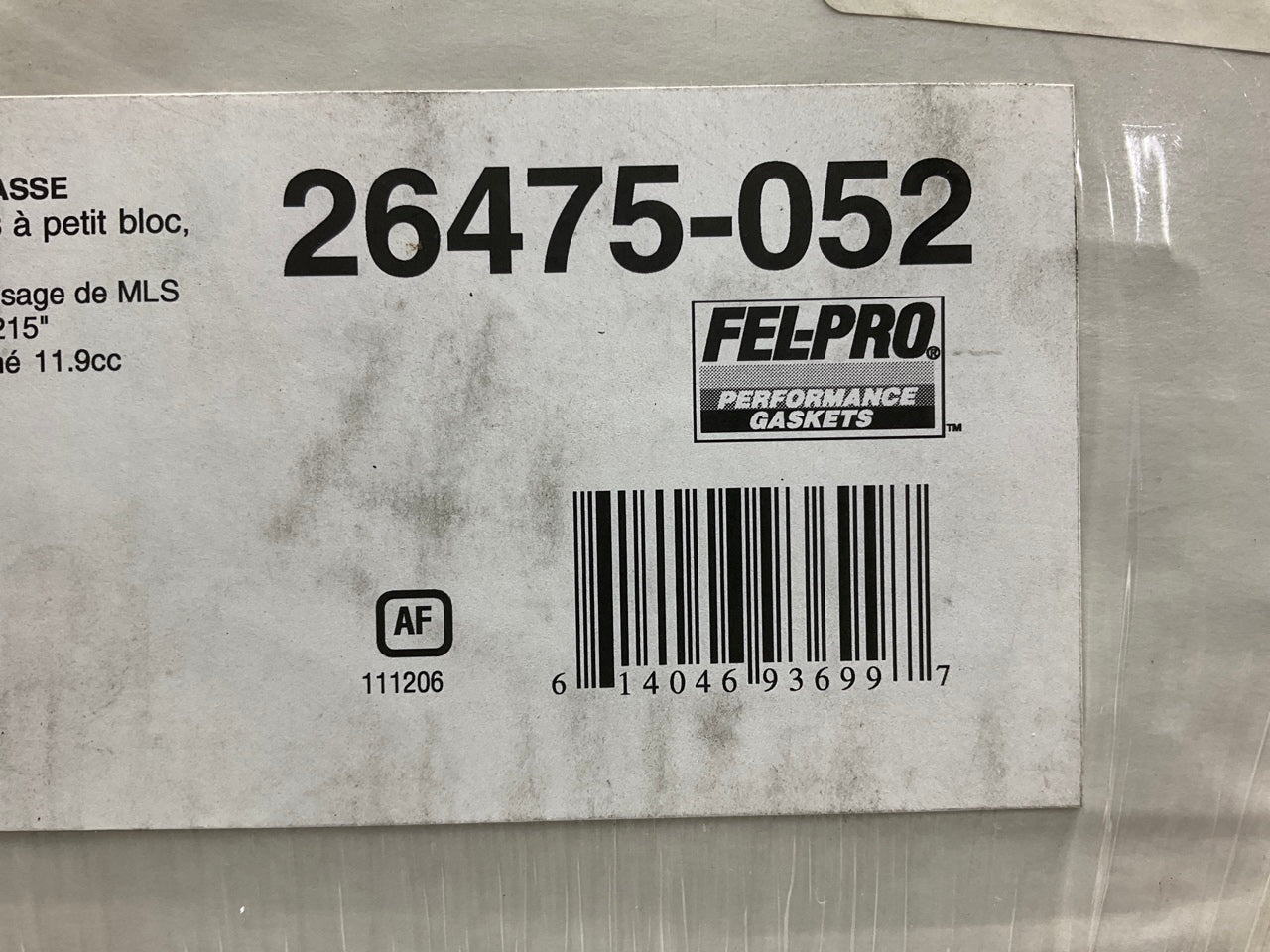 (2) Fel-Pro 26475-052 MLS Cylinder Head Gasket - CHEVY SBC ROX 4.215''BORE, .052''