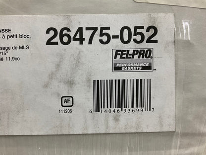 (2) Fel-Pro 26475-052 MLS Cylinder Head Gasket - CHEVY SBC ROX 4.215''BORE, .052''