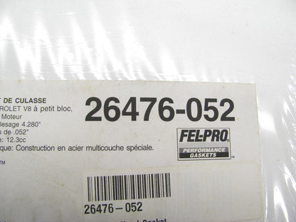 (2) Fel-pro Performance 26476-052 MLS Head Gaskets For Chevy SBC V8 4.280'' Bore
