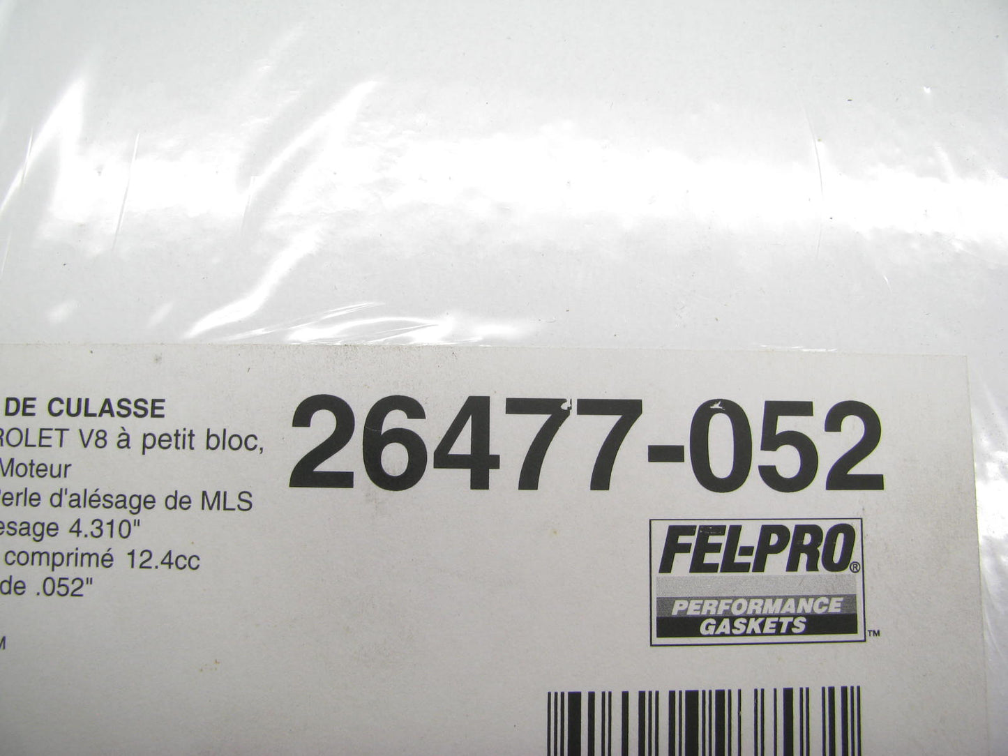 Fel-pro Performance 26477-052 MLS Cylinder Head Gasket SBC ROX 4.310'' BORE