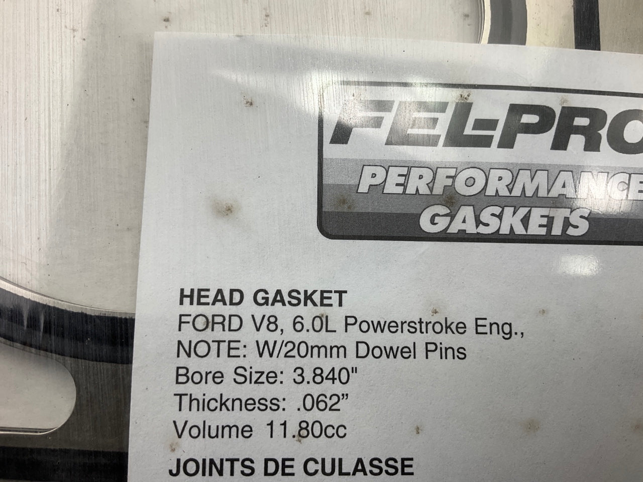 Fel-pro 26678 MLS Head Gasket - Ford POWERSTROKE 6.0L Diesel W/ 20mm Dowel Pins