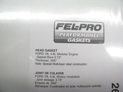 Fel-pro Performance 26685R-045 Right MLS Cylinder Head Gasket Ford 4.6/5.4L,