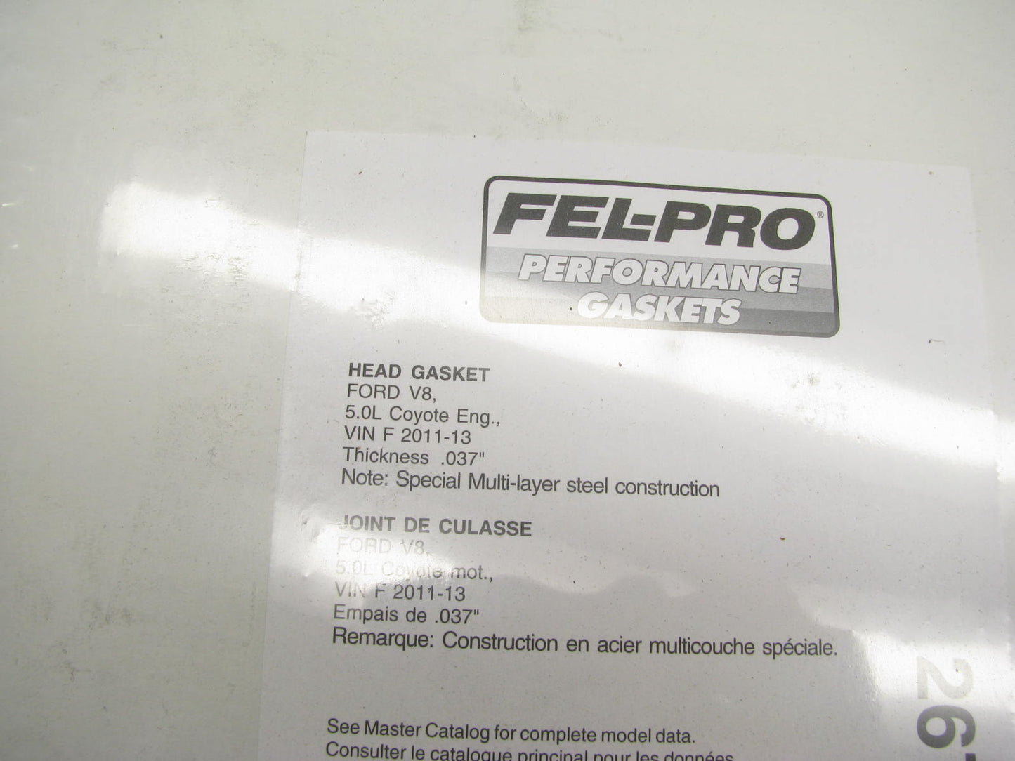 Fel-pro Performance 26718R-037 RIGHT MLS Cylinder Head Gasket  Ford 5.0L Coyote