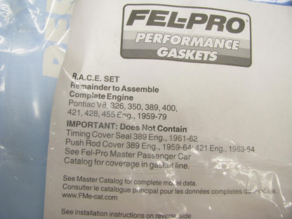 Fel-pro Performance 2705  R.A.C.E. Gasket Set Pontiac 1959-1979 326-455 V8