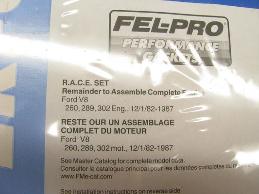 Fel-pro Performance 2718 Remainder To Assemble RACE Engine Gasket Kit