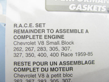 Fel-pro Performance 2726 R.A.C.E Gasket Set 1959-1985 Small Block Chevy SBC