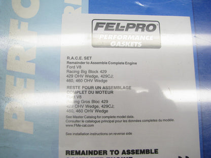 R.A.C.E. Set FORD V8 RACING BIG BLOCK 429, OHV WEDGE 429CJ 460, FEL-PRO 2731 -