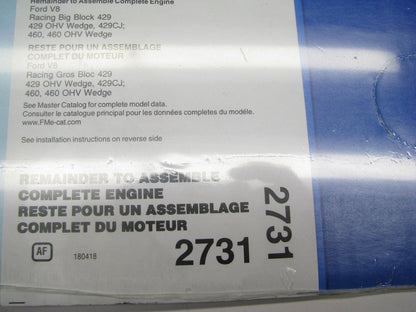 R.A.C.E. Set FORD V8 RACING BIG BLOCK 429, OHV WEDGE 429CJ 460, FEL-PRO 2731 -