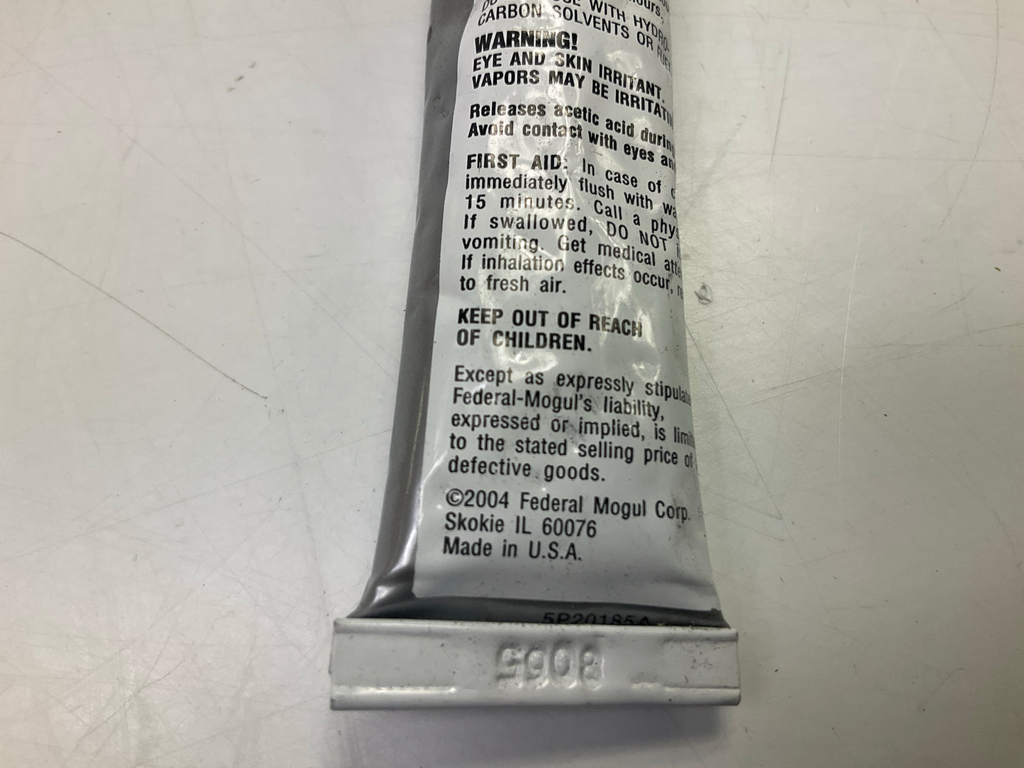 (10) Fel-pro 226 0.5oz Black RTV Silicone Tube
