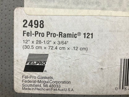 Fel-pro 2498 12''x28-1/2''x3/64'' Gasket Material Sheet