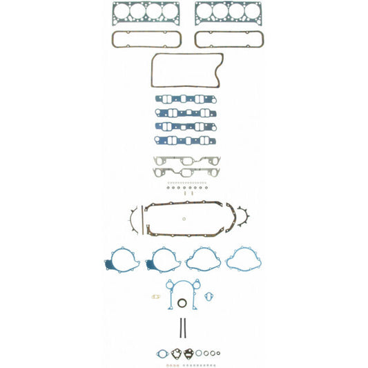 Fel-pro 260-1025 Full Gasket Set - 63-79 Pontiac 326 350 389 400 421 428 455 V8