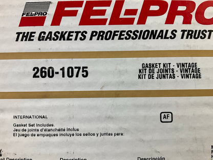 Fel-Pro 260-1075 Engine Full Gasket Set For 1959-1985 International 266 304 345