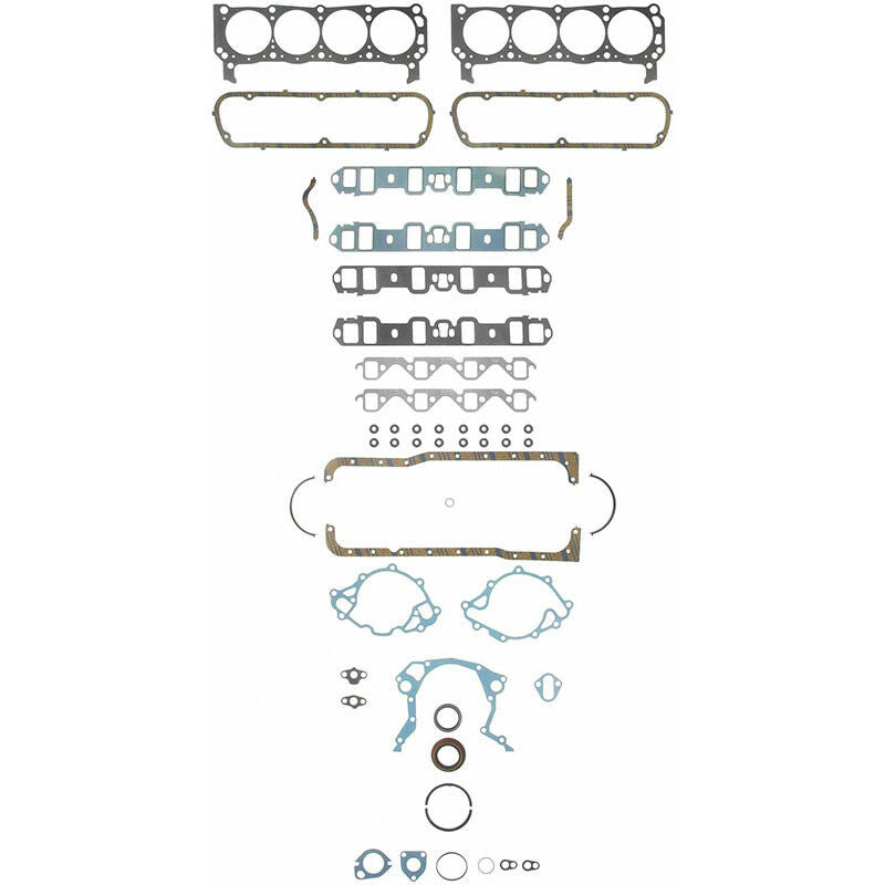 Fel-pro 260-1125 Full Engine Gasket Set For 1982-1983 Ford 260 289 302-V8